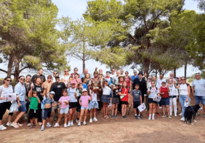 Group photo after the end of the visit of The Salty History of the Lagoons